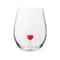 Hello Honey® 4.75" Round Stemless Wine Glass Set